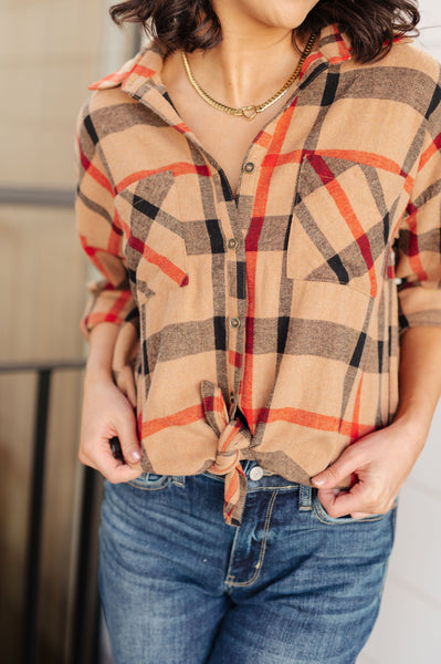 Is It Really Oversized Plaid Button Up