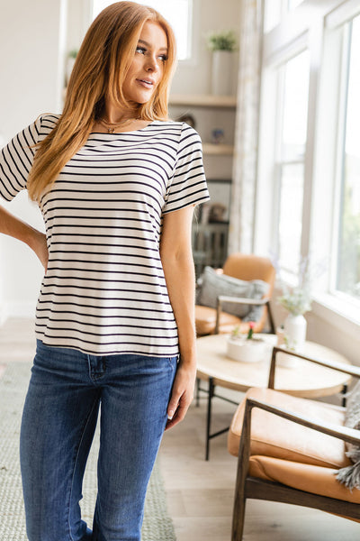 You're My Sweetheart Striped Top